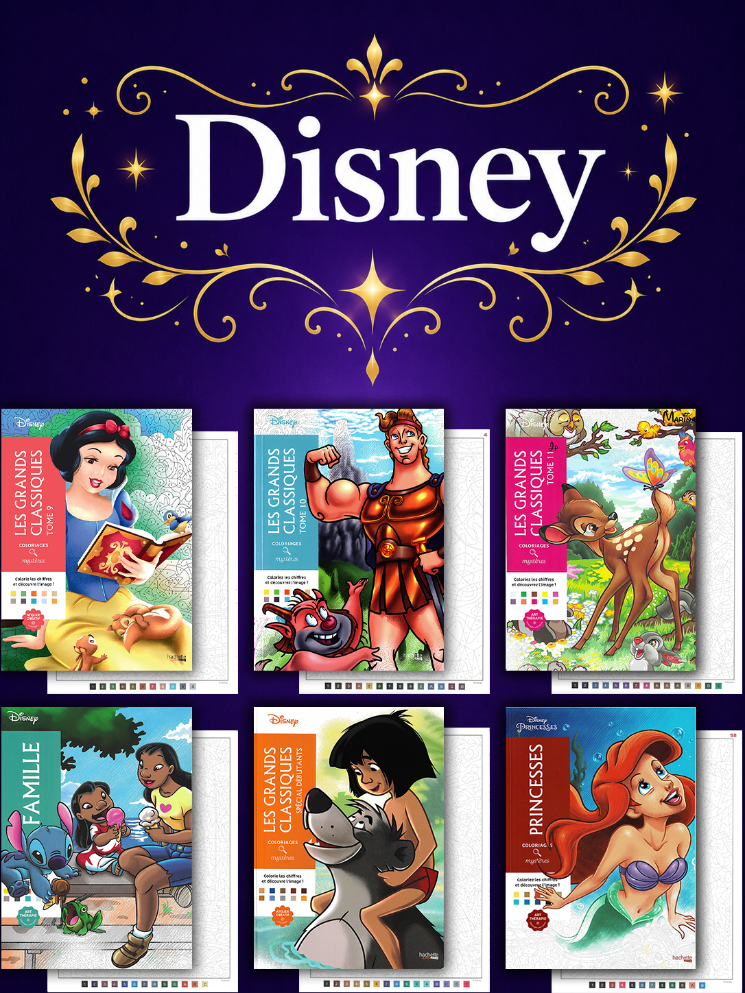 +220 Mystery Coloring Books